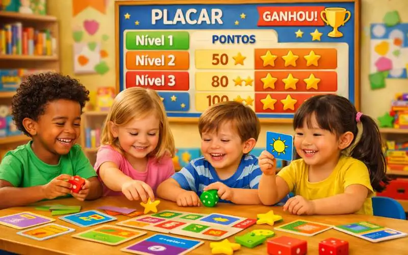 Gamificação na Educação Infantil: 5 Atividades Divertidas que Transformam a Aprendizagem